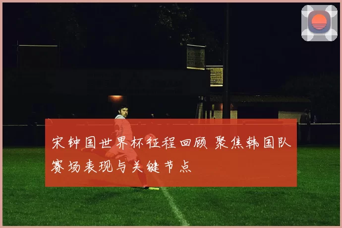 宋钟国世界杯征程回顾 聚焦韩国队赛场表现与关键节点