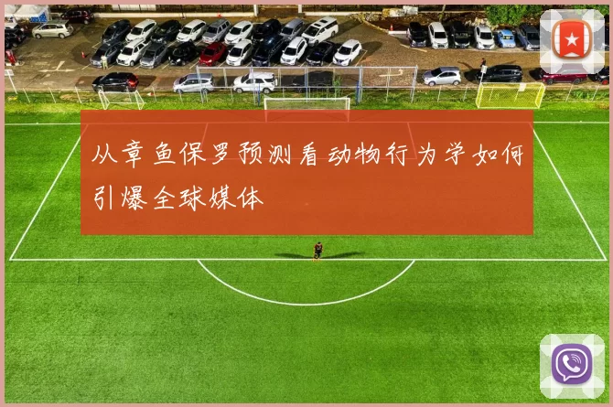 从章鱼保罗预测看动物行为学如何引爆全球媒体